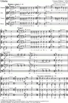 Gloria (Vytautas Miškinis) 