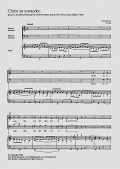 Christ ist erstanden (Paul Horn) 