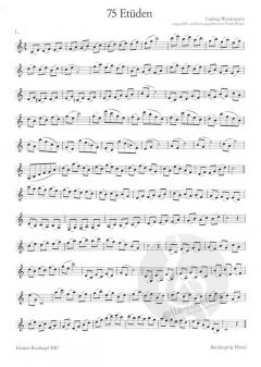 75 Etüden von Ludwig Wiedemann 