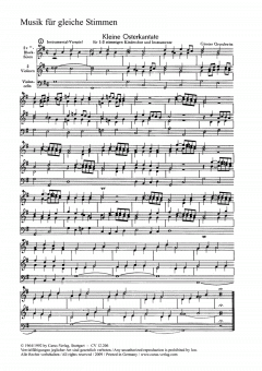 Kleine Osterkantate (Günter Gruschwitz) 