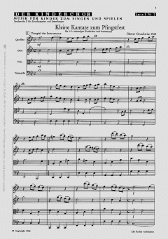 Kleine Kantate zum Pfingstfest (Günter Gruschwitz) 