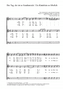 Der Tag, der ist so freudenreich (Heinrich Poos) 