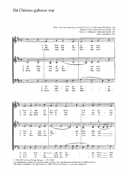 Da Christus geboren war (Jens Rohwer) 