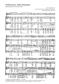 Willkommen, süßer Bräutigam (Kurt Hessenberg) 