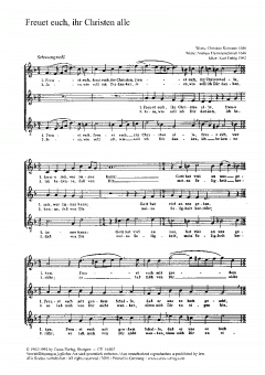 Freuet euch, ihr Christen alle (Kurt Fiebig) 