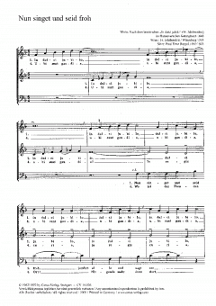 Nun singet und seid froh (Paul-Ernst Ruppel) 