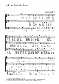 Hilf, Herr Jesu, lass gelingen (Ulrich Baudach) 