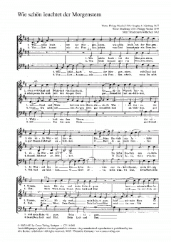Wie schön leuchtet der Morgenstern (Friedemann Gottschick) 