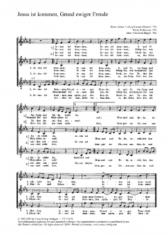 Jesus ist kommen, Grund ewiger Freude (Paul-Ernst Ruppel) 