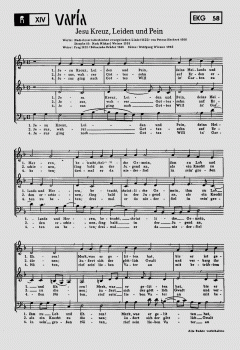Jesu Kreuz, Leiden und Pein (Wolfgang Wiemer) 