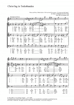 Christ lag in Todesbanden (Kurt Hessenberg) 