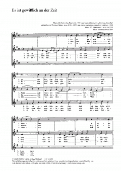 Es ist gewisslich an der Zeit (Hermann Stern) 