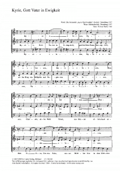 Kyrie, Gott Vater in Ewigkeit (Helmut Barbe) 