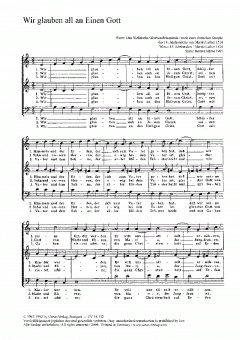 Wir glauben all an einen Gott (Helmut Barbe) 