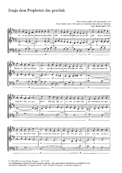 Jesaja, dem Propheten das geschah (Helmut Barbe) 