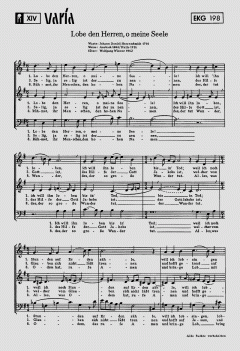 Lobe den Herren, o meine Seele (Wolfgang Wiemer) 