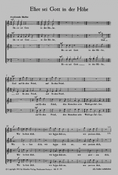 Ehre sei Gott in der Höhe (Heinrich Poos) 