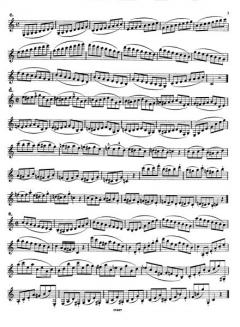 Klarinetten-Studien Heft 4 von Ludwig Wiedemann 