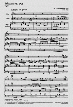 Triosonate in D-Dur (Carl Philipp Emanuel Bach) 