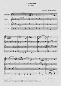 Adagio in C-Dur KV580a (W.A. Mozart) 