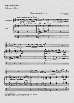 Sonata da chiesa von Rolf Schweizer 