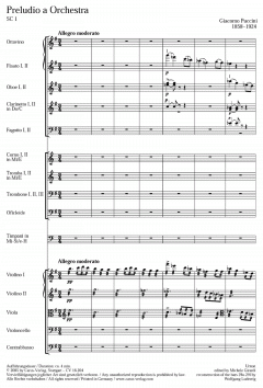 Preludio a Orchestra SC1 (Download) im Alle Noten Shop kaufen (Partitur)