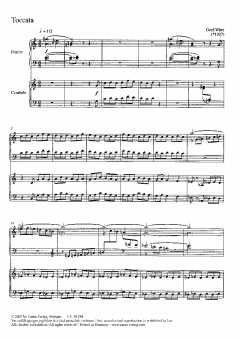Toccata von Gerd Witte 
