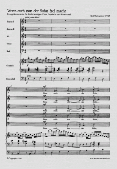 Wenn euch nun der Sohn frei macht (Rolf Schweizer) 