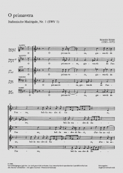 O primavera SWV1 (Heinrich Schütz) 