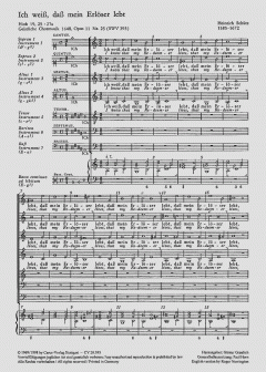 Ich weiss, dass mein Erlöser lebt SWV393 (Download) 