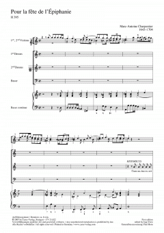Pour la fete de l'Épiphanie (Marc-Antoine Charpentier) 