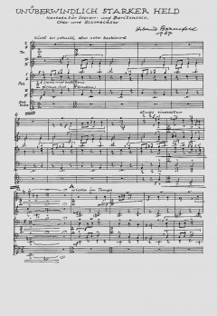 Unüberwindlich starker Held BoWV62 (Helmut Bornefeld) 