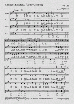 Auringon noustessa (Toivo Kuula) 