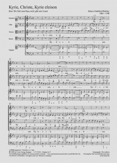Kyrie, Christe, Kyrie eleison (Johann Gottfried Walther) 