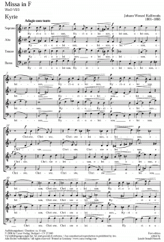 Missa in F-Dur (Johannes Wenzeslaus Kalliwoda) 