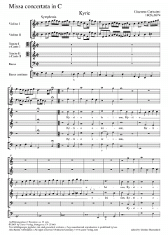 Missa concertata in C-Dur (Giacomo Carissimi) 
