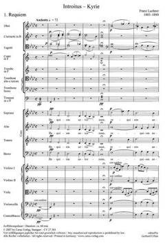 Requiem in f-Moll op. 146 von Franz Lachner 