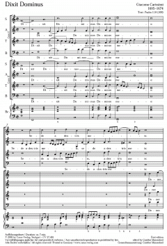 Dixit Dominus (Giacomo Carissimi) 