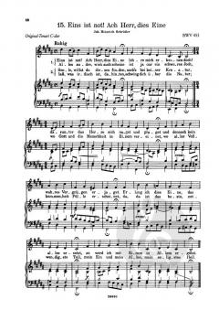 Geistliche Lieder und Arien von Johann Sebastian Bach 