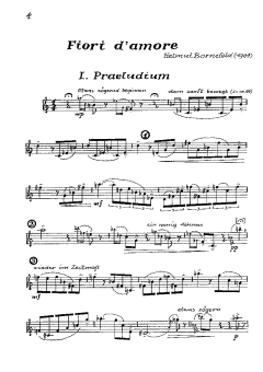 Fiori d'amore BoWV166 von Helmut Bornefeld 