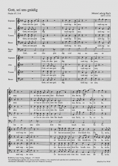 Gott, sei uns gnädig (Johann Ludwig Bach) 