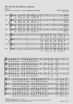 Ich will auf den Herren schauen (Johann Ludwig Bach) 