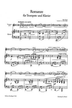 Romanze G-Dur von Max Reger 