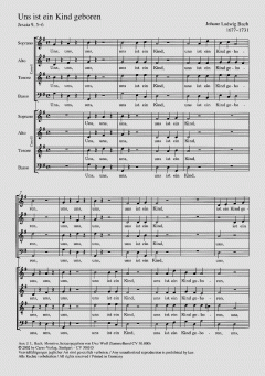 Uns ist ein Kind geboren (Johann Ludwig Bach) 