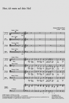 Herr, ich warte auf dein Heil (Johann Michael Bach) 