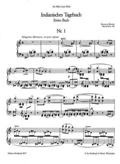 Indianisches Tagebuch 1 von Ferruccio Busoni 