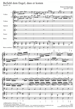Befiehl dem Engel, dass er komm (Dietrich Buxtehude) 