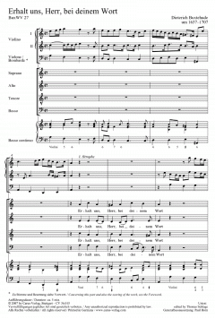 Erhalt uns, Herr, bei deinem Wort (Dietrich Buxtehude) 