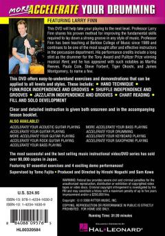 More Accelerate Your Drumming (Larry Finn) 