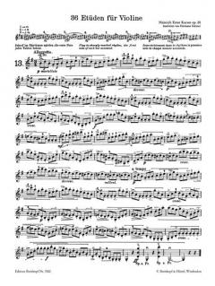 36 Etüden op. 20 Heft 2 von Heinrich Ernst Kayser 